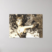 Spring Fairy Woodland Vintage Photo Fantasy Art