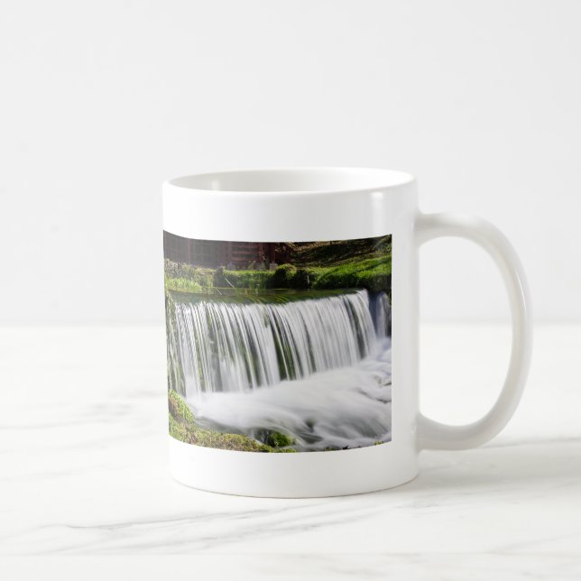 Spring Falls At Hodgson Coffee Mug (Right)