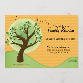 Spring Family Reunion Invitation