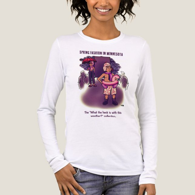 Spring Fashion White Tri-Blend Shirt (Front)