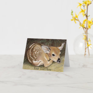 Spring Fawn Card