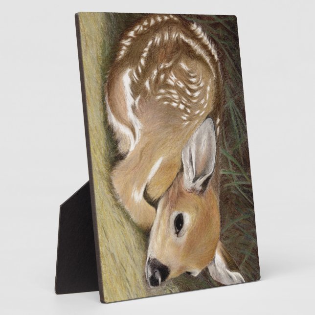 Spring Fawn Plaque (Side)