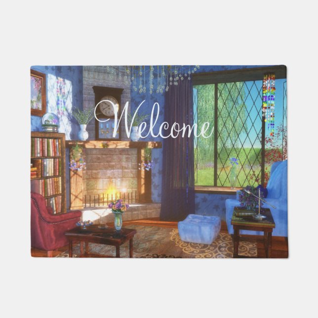Spring Felicity Doormat (Front)