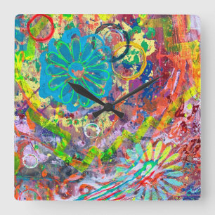 Spring Fever 2 Wall Clock