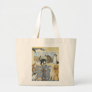 Spring Fever Large Tote Bag