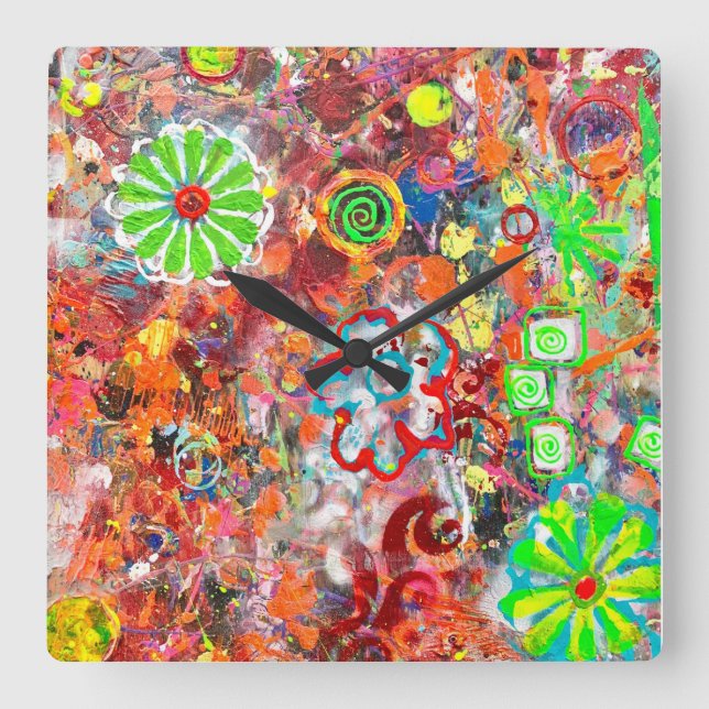 Spring Fever Wall Clock (Front)