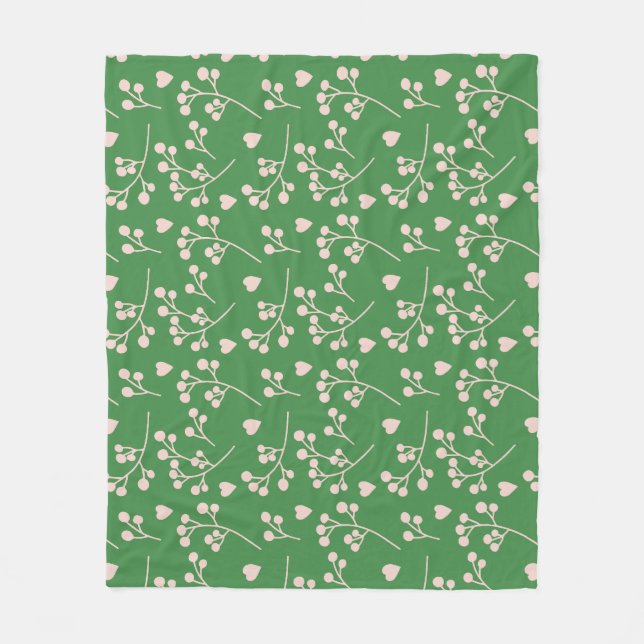 Spring  fleece blanket (Front)