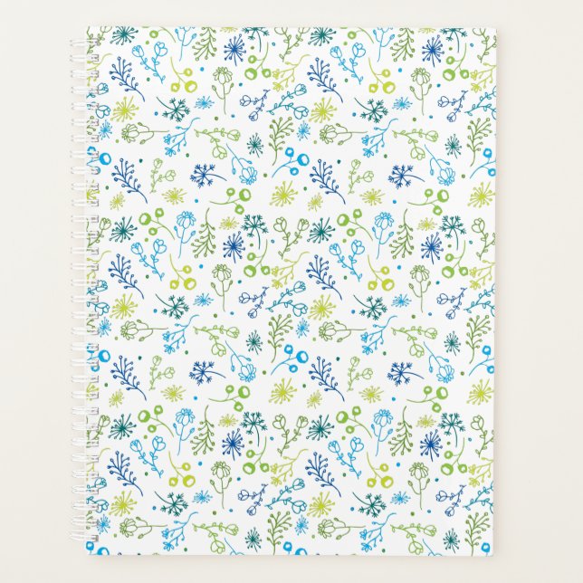 Spring Fling Floral Planner (Front)