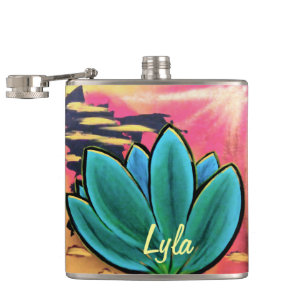 Spring Fling Hip Flask