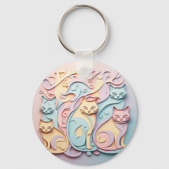 " SPRING FLING " KEY RING (Front)
