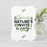 Spring Fling Party - Nature's Celebration Call