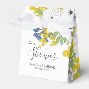  Spring Floral Boquet Bridal Shower Thank You Favour Box