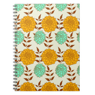 Spring Floral Bouquet Spiral Notebook
