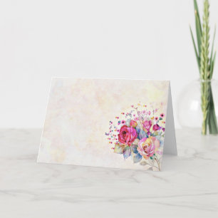Spring floral  card