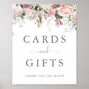 Spring Floral Cards and Gifts Poster