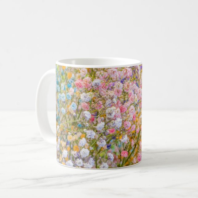Spring Floral  Coffee Mug (Front Left)
