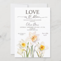 Spring Floral Daffodil Bridal Shower