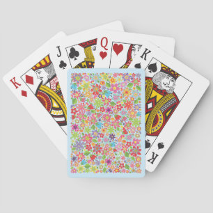 Spring Floral Garden Classic Playing Cards Poker