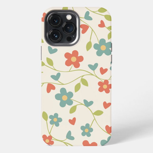 Spring Floral iPhone Case (Back)