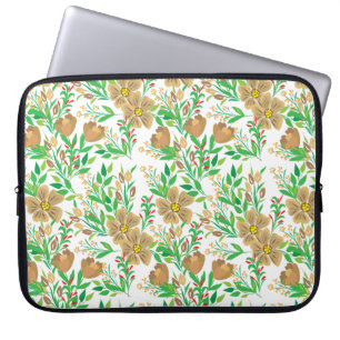 Spring Floral Laptop Sleeve
