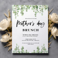 Spring floral Mother's day Brunch