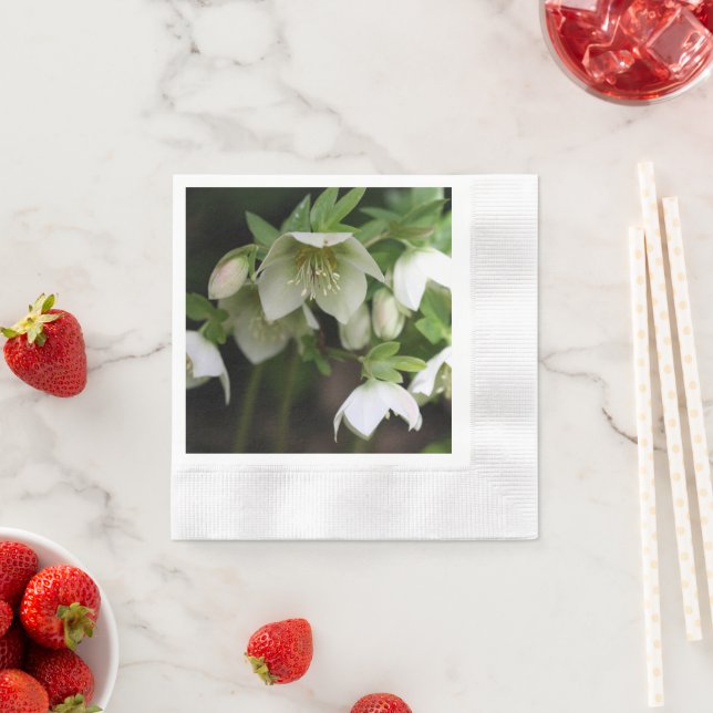 Spring Floral Paper Napkin (Insitu)