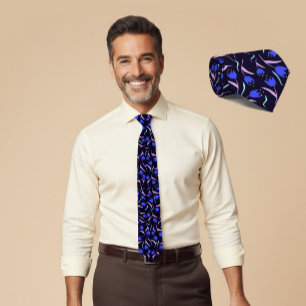 Spring Floral Pattern Collection Tie
