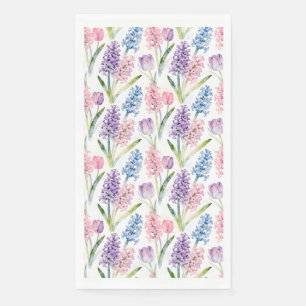 Spring Floral Pattern Napkin