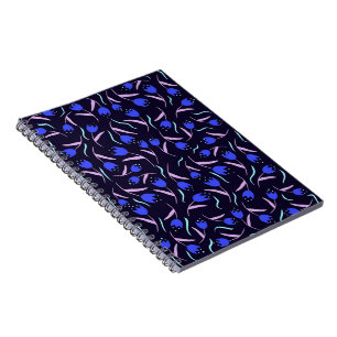 Spring Floral Pattern Notebook