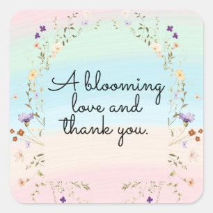 Spring Floral Stickers