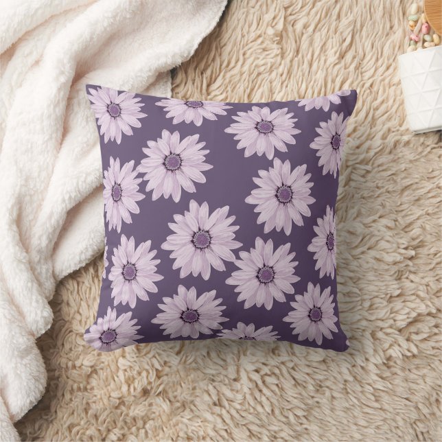 Spring Floral Throw Pillow – Fresh & Vibrant (Blanket)
