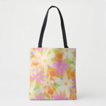 Spring Floral Tote