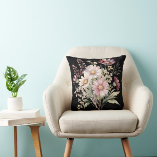 Spring Floral Wedding Cushion