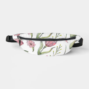 Spring Flower 2-Sided Print Fanny-Pack Bum Bags