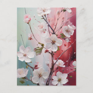 Spring Flower Blossoms Postcard