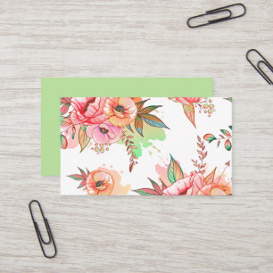 spring Flower Business Card