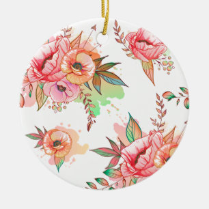 spring Flower Ceramic Tree Decoration