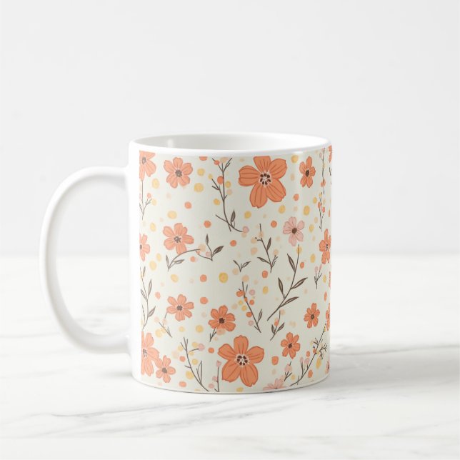 Spring Flower Coffee Mug (Left)