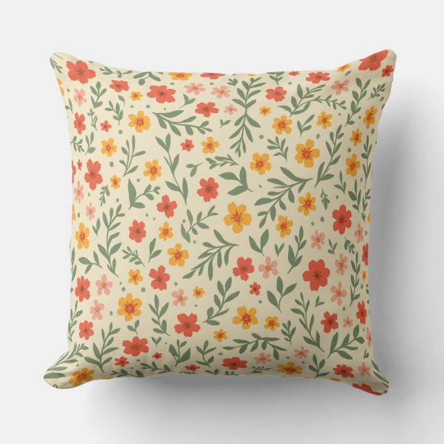 Spring Flower Cushion (Front)