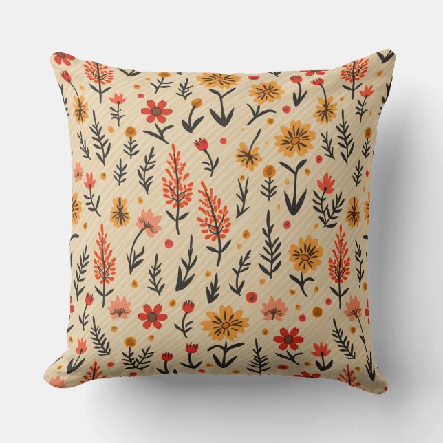 Spring Flower Cushion (Front)
