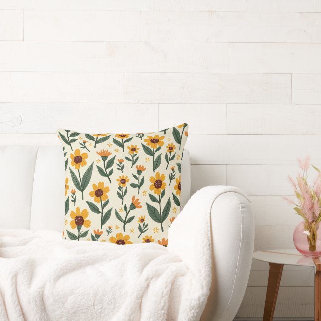 Spring Flower Cushion (Couch)