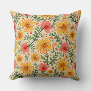 Spring Flower Cushion