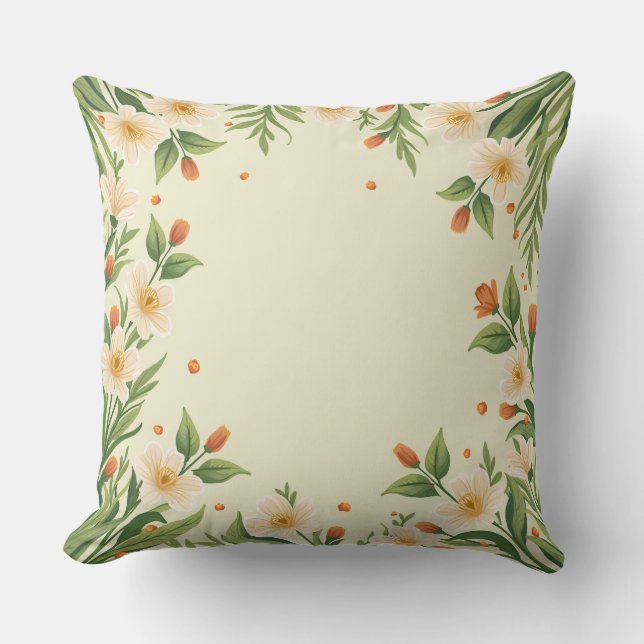 Spring Flower Cushion (Front)