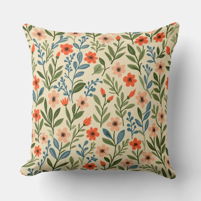 Spring Flower Cushion (Front)