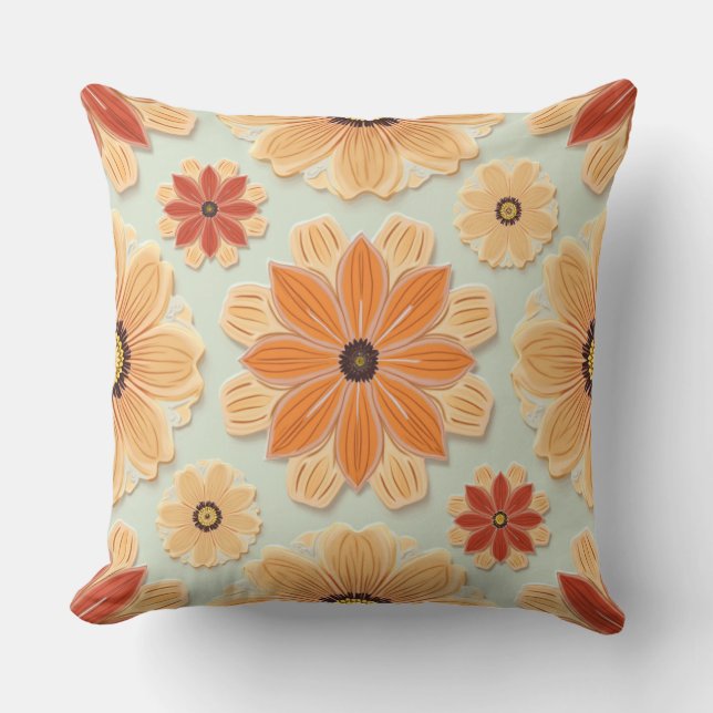 Spring Flower Cushion (Front)