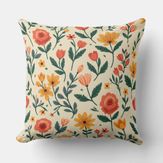 Spring Flower Cushion