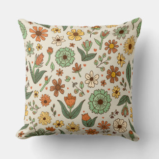 Spring Flower Cushion