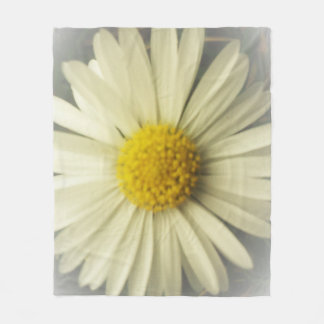 Spring flower fleece blanket