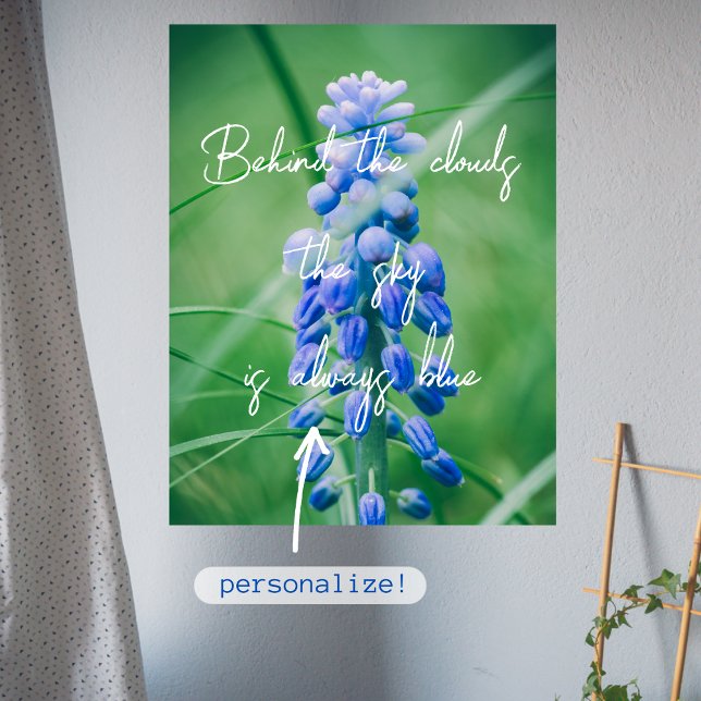 Spring Flower (Grape Hyacinth) Poster (Creator Uploaded)