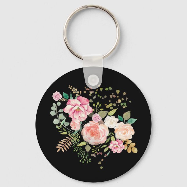 spring flower key ring (Front)